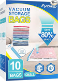80% Space Saver Vacuum Storage Bags by Fygrip