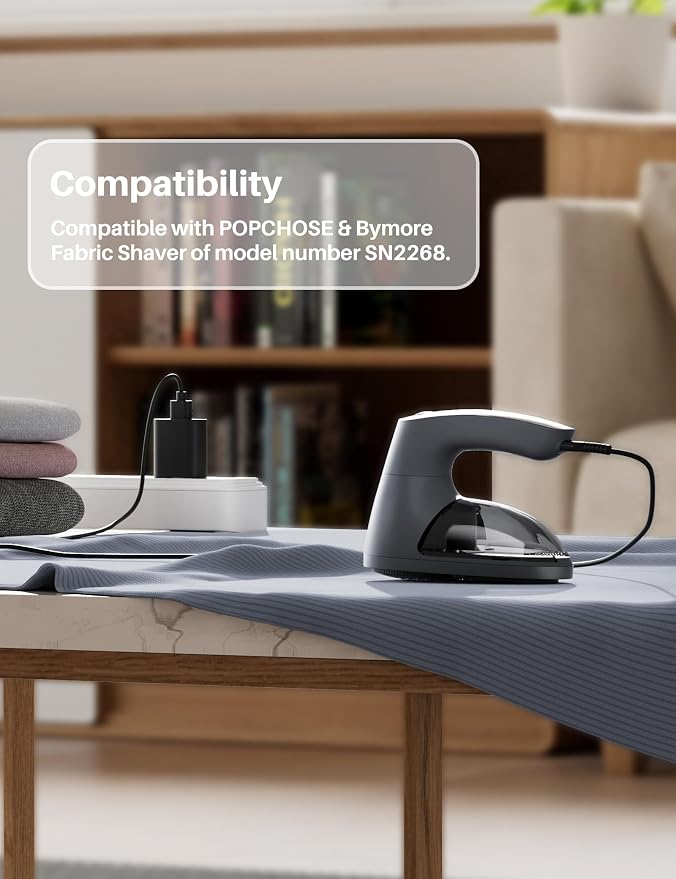 POPCHOSE Replacement USB Charging Cable Fabric Shaver SN2268 | Fit - Image 2