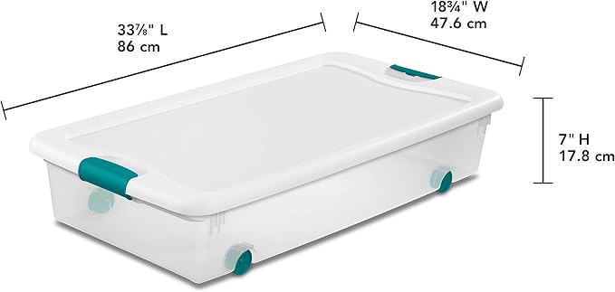 Sterilite Wheeled Latching Box w/ Lids - Image 2