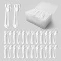 80 Pcs Adjustable Pinch Pleat Curtain Hooks Curtain Clips, Plastic Curtain Hooks by Unknown