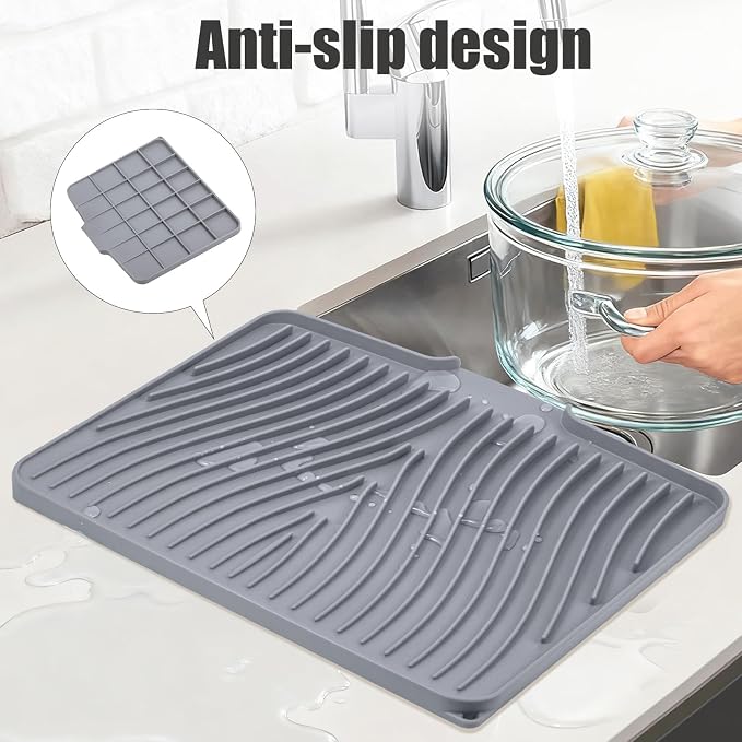 TIKNIK Silicone Dish Drying Mat - Image 3