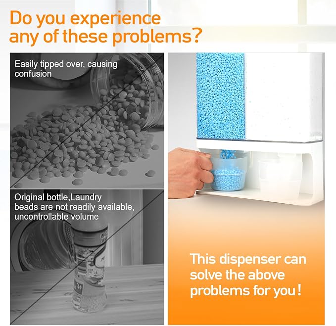 Conworld Laundry Detergent Dispenser, Scent Booster Beads Dispenser - Image 2