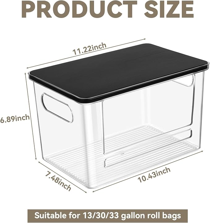 Trash Bag Dispenser Under Sink Organizer - Image 2
