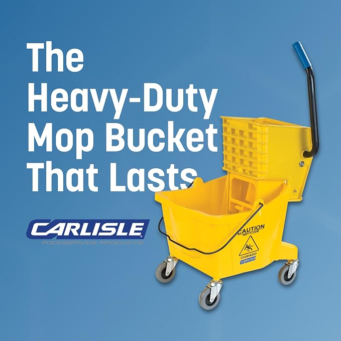 Carlisle FoodService Products 26 Qt Mop Bucket - Image 7