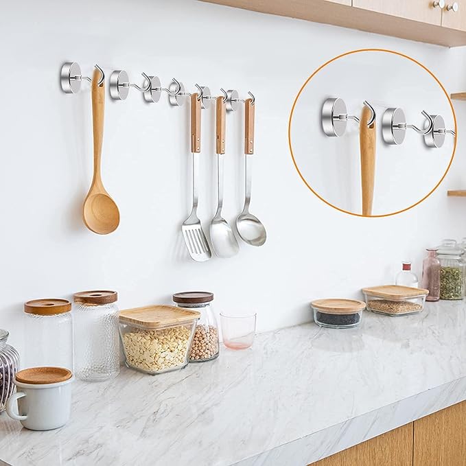 DIYMAG Magnetic Hooks, 120lbs Heavy Duty Magnets - Image 5