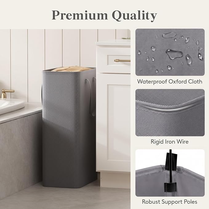 Lifewit Slim Collapsible Laundry Basket - Image 4