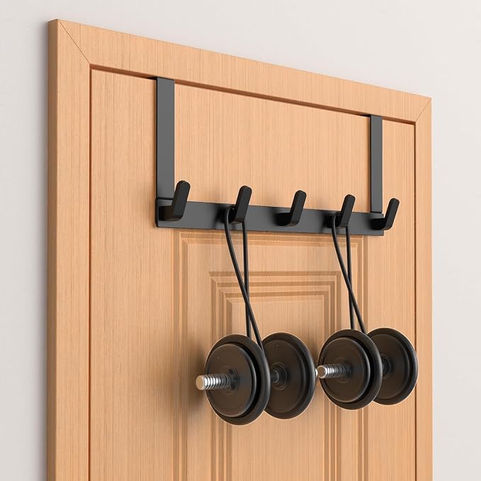 Over The Door Hooks Hanger, Heavy Duty Rack - Image 8