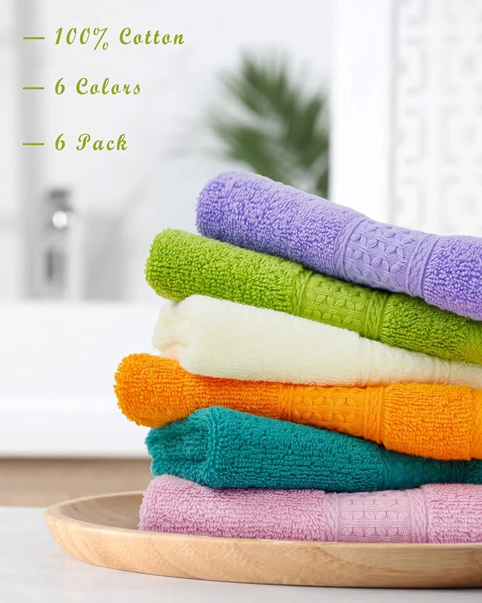 Cleanbear Shower Wash Cloths Soft Cotton - Image 2