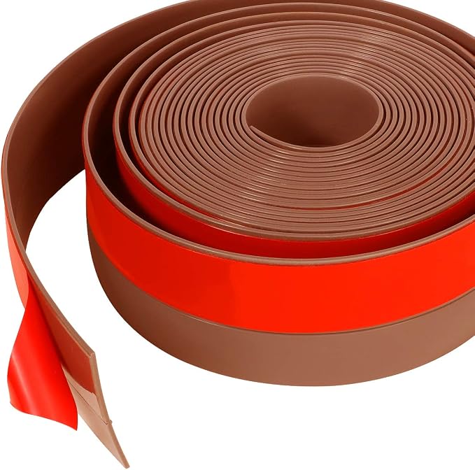 TORRAMI Silicone Door Sweep Draft Stopper 2 inch Width 20 Feet Length, Seal - Image 3