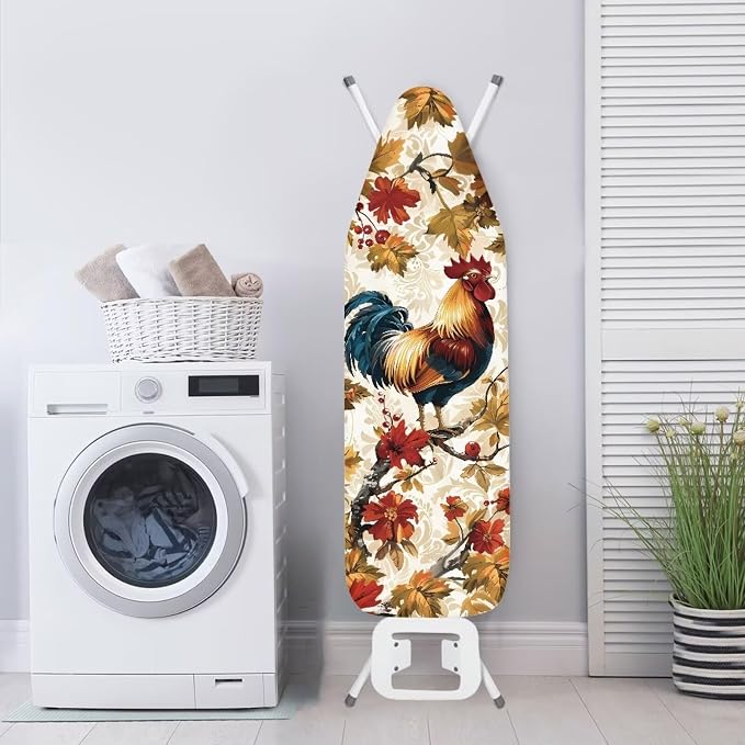Rooster Ironing Board Cover Iron Pad Covers Padding - Image 3