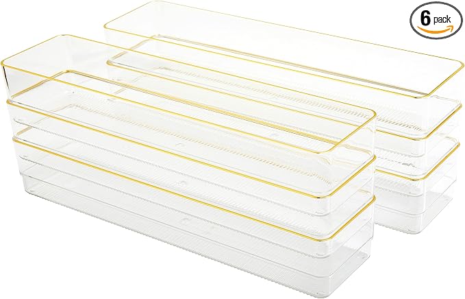 Martha Stewart Kerry Stackable Desk Drawer Organizers by MarthaStewart