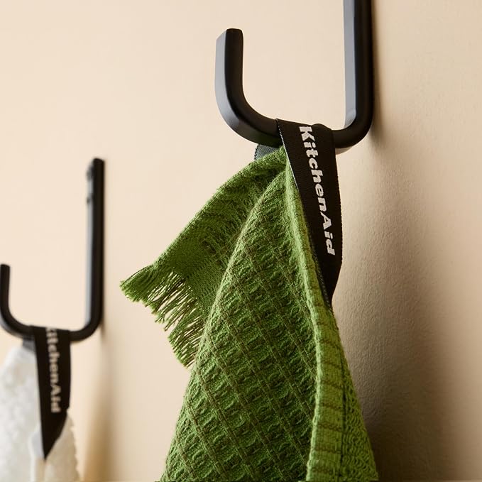 KitchenAid Gourmet Series Gridlines Kitchen Towels 3-Pack Set, 100% Cotton - Image 3