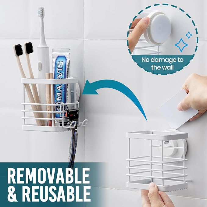 TAILI Patented Suction Cup Toothbrush Holders - Image 6