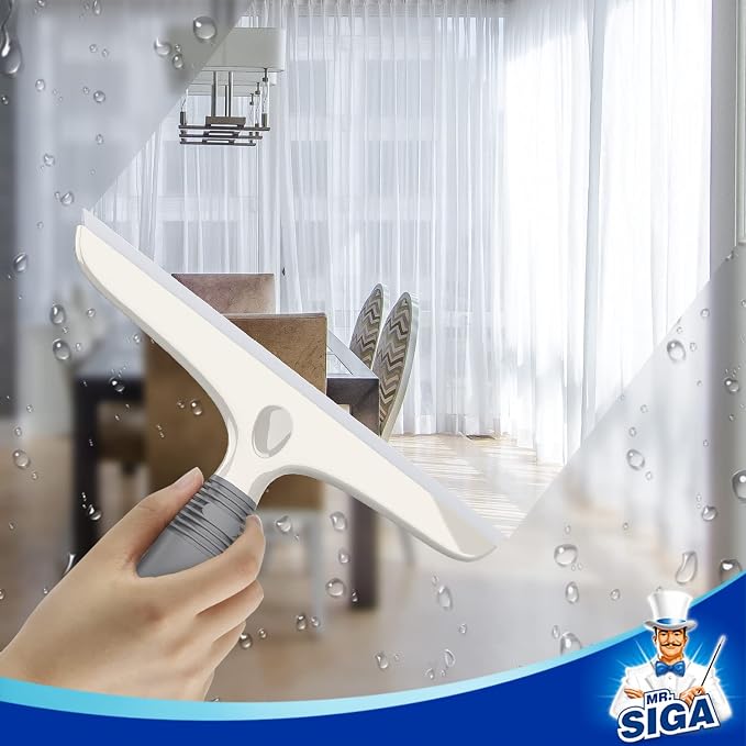 MR.SIGA Silicone Squeegee for Shower Doors, 10 inch, 4 Pack - Image 5