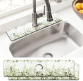 Sink Faucet Absorbing Mat, 2 Pack Drying Mat Around Faucet Sink Splash Guard by BathtubMat