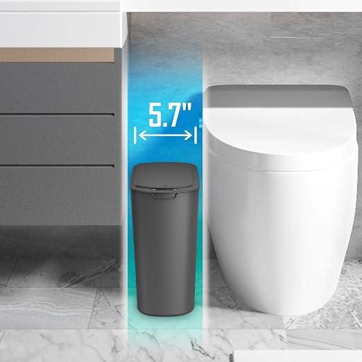 Cesun Automatic Small Bathroom Trash Can - Image 7