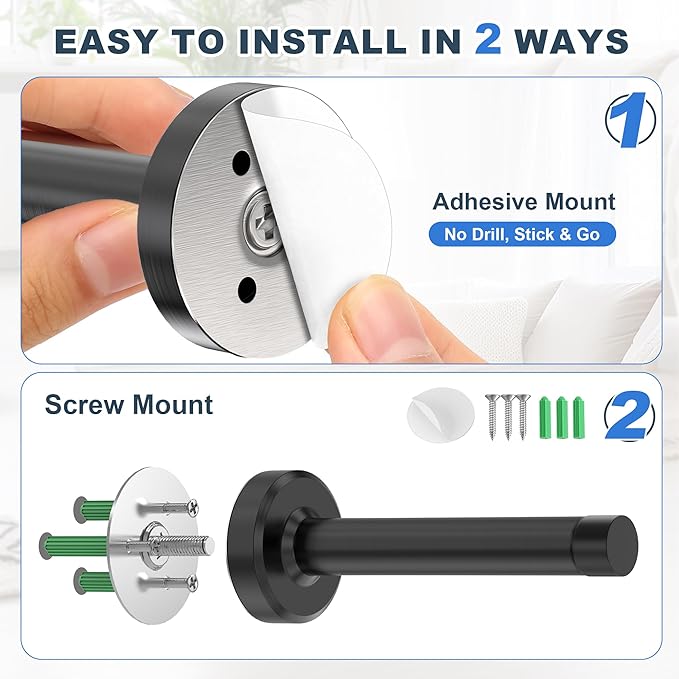 4.7 Inch Adhesive Door Stoppers - Image 3