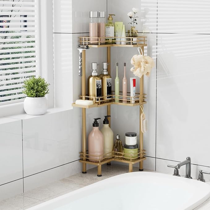 Consumest Corner Shower Caddy Standing - Image 7