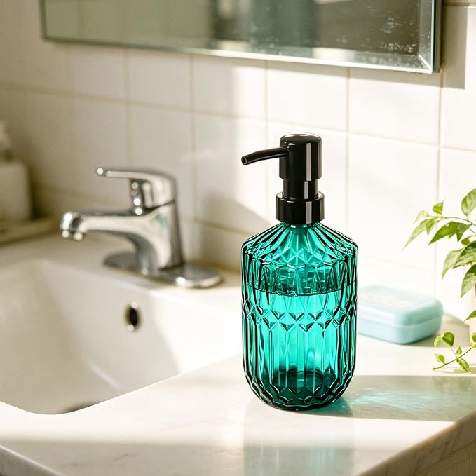 13.5oz Glass Soap Dispenser - Image 6