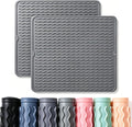 2 Pack Caketime Silicone Dish Drying Mat by CAKETIME
