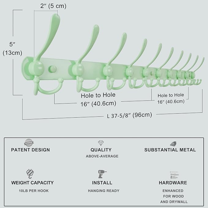 Coat Rack Wall Mount - Image 6