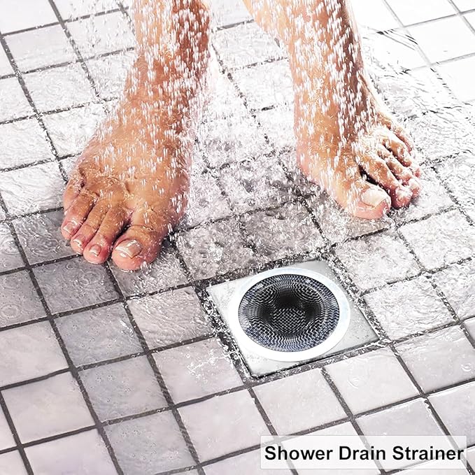 Seatery 2PCS Tub Drain Hair Catcher - Image 5