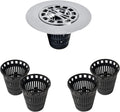 Danco 10529P Chrome Shower Drain Hair Catcher by DANCO