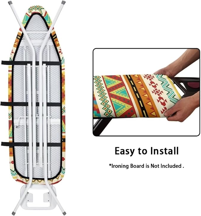Tabletop Ironing Board Covers Standard Size Ironing Board Cover and Pad Aztec - Image 5