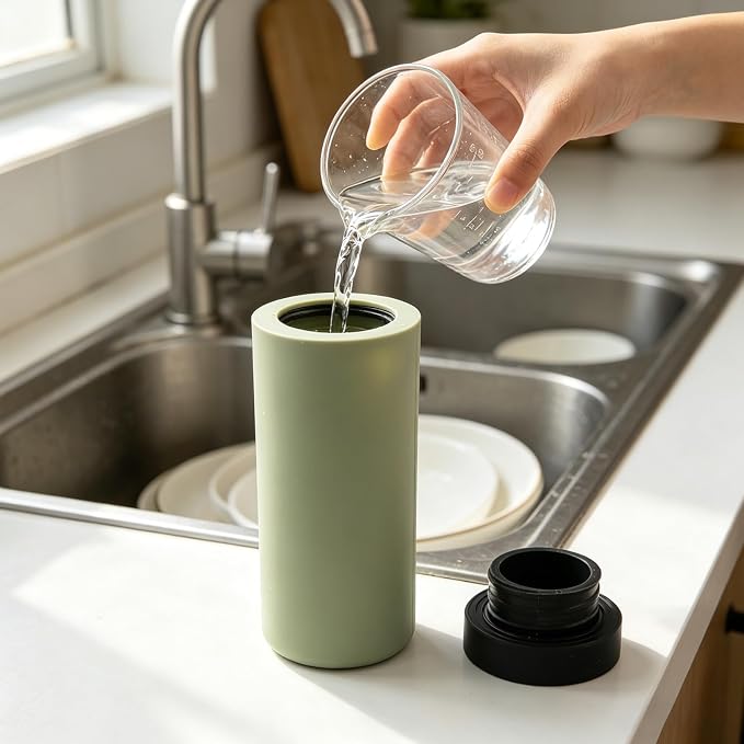 Silicone Dishwashing Soap Dispenser, Refillable Dish Soap Squeeze Bottle - Image 8