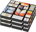 DIMJ Drawer Organizer Clothes, Foldable Closet Organizers and Storage, Fabric by DiMJ
