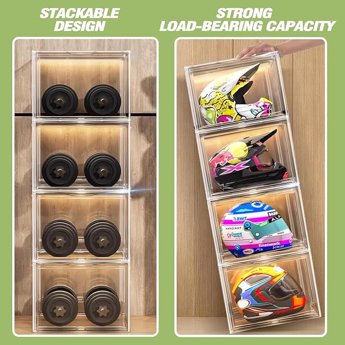5 Pack Extra Large Clear Storage Box - Image 2