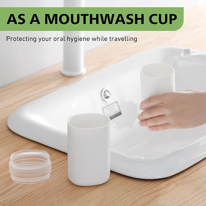 Baluca Travel Toothbrush Case, Portable Tooth Brush Holder and Toothpaste Cover - Image 3
