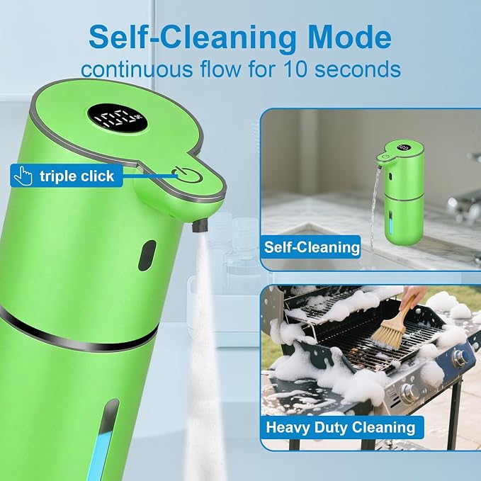OHIFAST Automatic Foaming Soap Dispenser Touchless, USB Rechargeable Smart Hand - Image 4