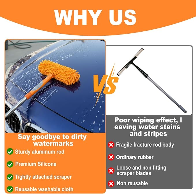 67" Window Squeegee for Window Cleaning - Image 7