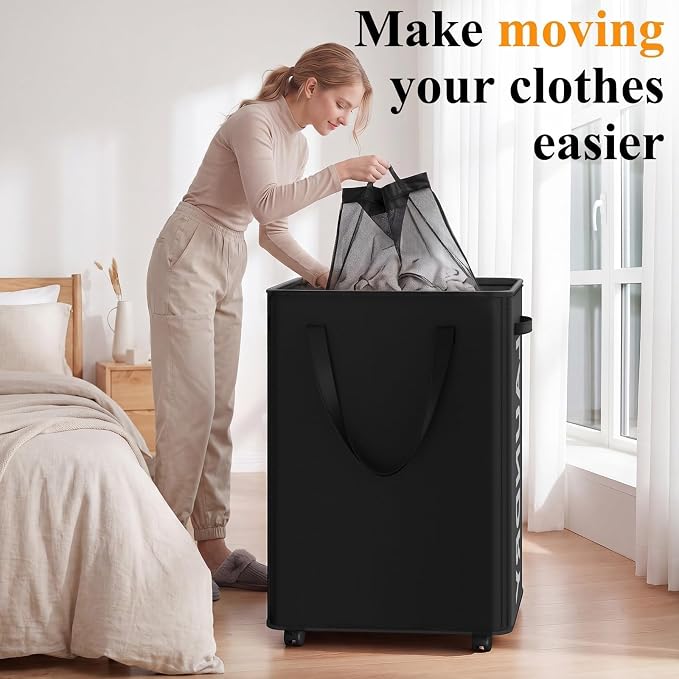 Optish 140L Extra Large Laundry Basket - Image 5