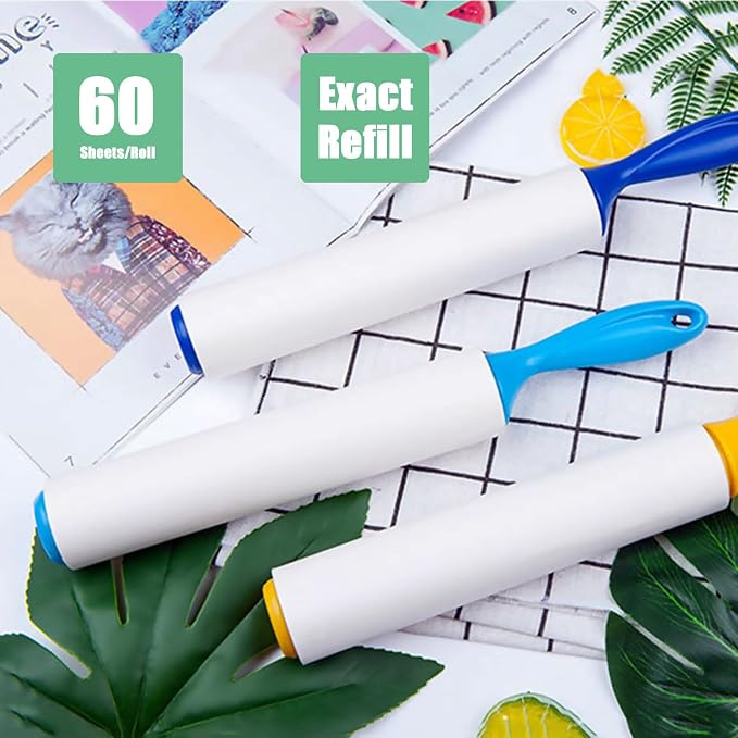 8.7 inch Lint Roller Refills Only, Compatible - Image 5