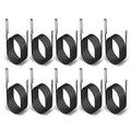 DROK 10K Temperature Sensor Probe 10pcs, 1 Meter Waterproof Stainless Steel NTC Temperature Probe for Various Water Dispensers, Air Conditioners, Refrigerators, Freezers, Water Heaters, Dishwashers