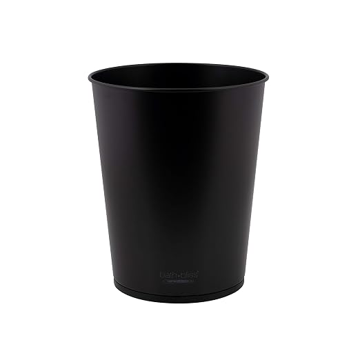 Bath Bliss 5 Liter Small Wastebasket | 2 Pack | Round Open Top | Trash Can | - Image 2