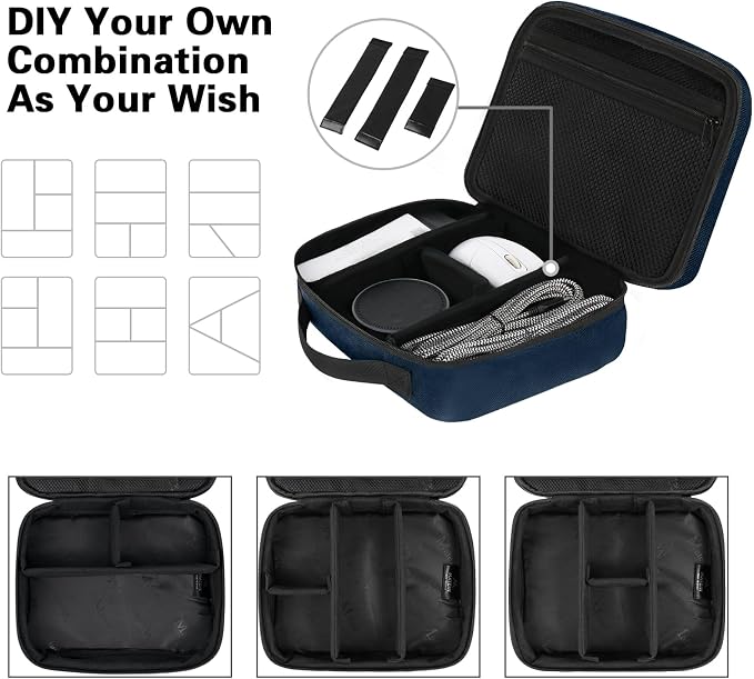MATEIN Electronic Travel Organizer Case, Portable Travel Cord Organizer | Water - Image 6