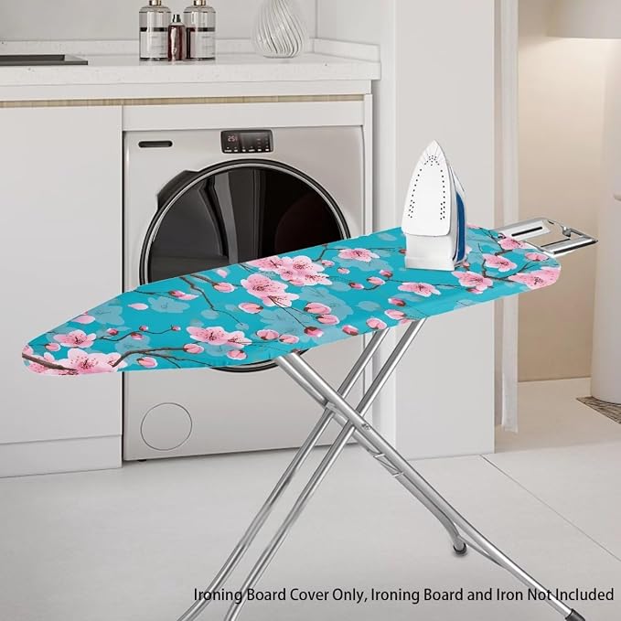Cherry Blossom Pattern Ironing Board Cover - Image 2