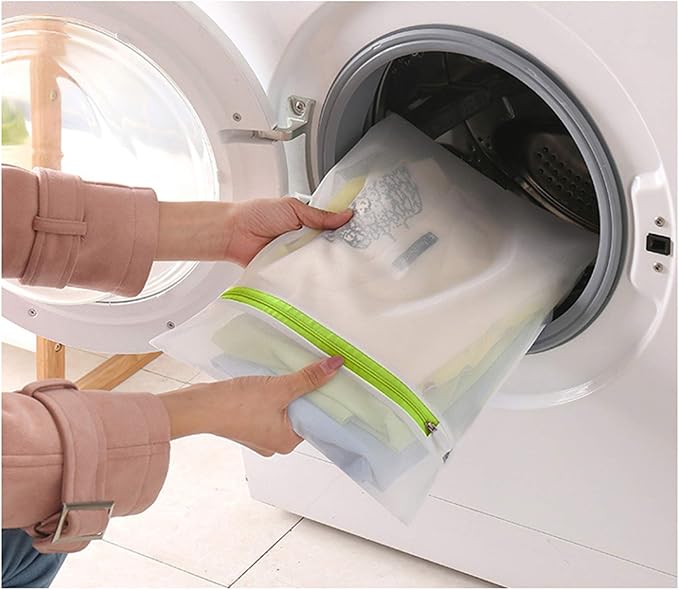 Mesh Laundry Bags 6pcs 16*12 Inch Laundry Wash Bag Colorful Zipper - Image 7
