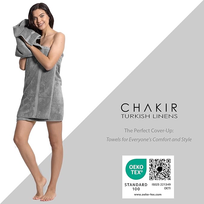 Chakir Turkish Linens 100% Cotton Personalized 3-Piece Set, Oeko-Tex Certified: - Image 5