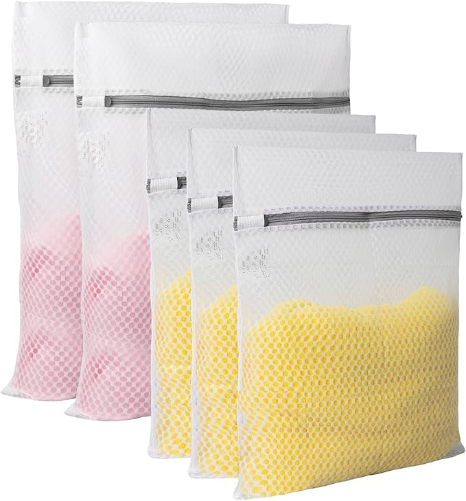 GOGOODA Mesh Laundry Bags for Delicates, 5 Set by GOGOODA