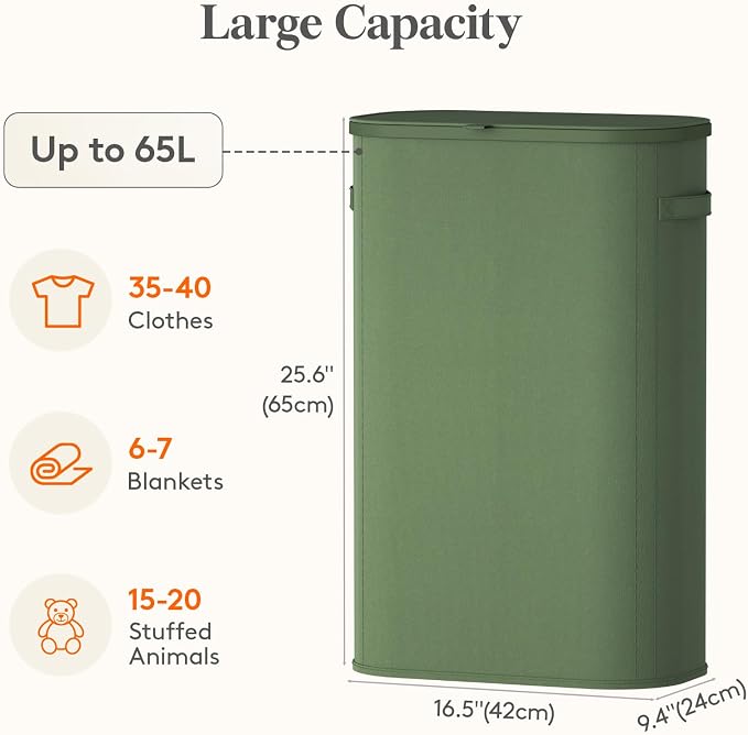 Lifewit Slim Laundry Basket - Image 3