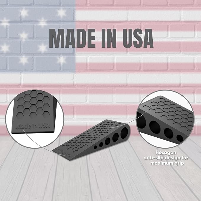 Door Stoppers for Bottom of Door Premium Floor Rubber Door Stop Wedge Made in - Image 3