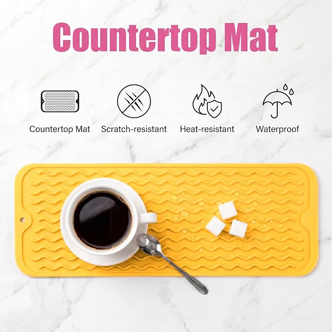 MicoYang Silicone Dish Drying Mat - Image 3