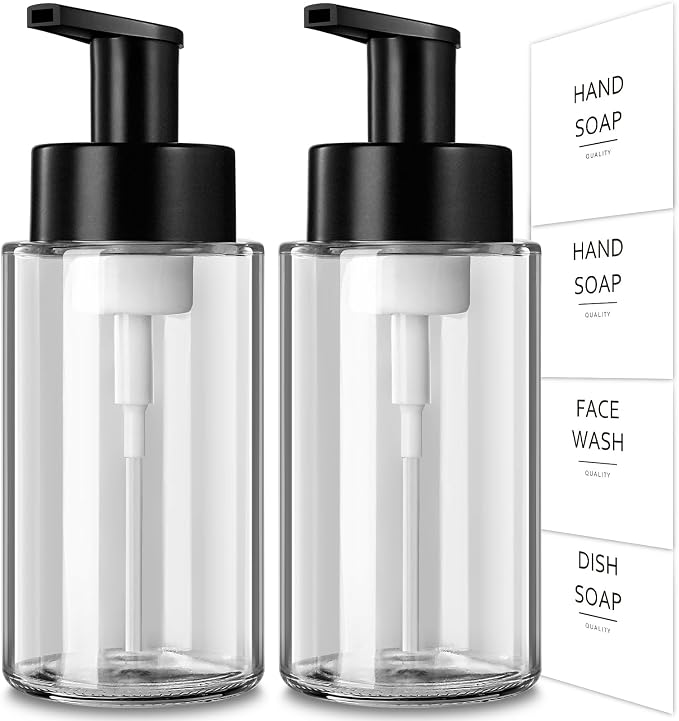 RYTOXILO Foaming Soap Dispenser, 10 oz/300ml Foaming Hand Soap Dispenser by RYTOXILOBrightenUpYourHome