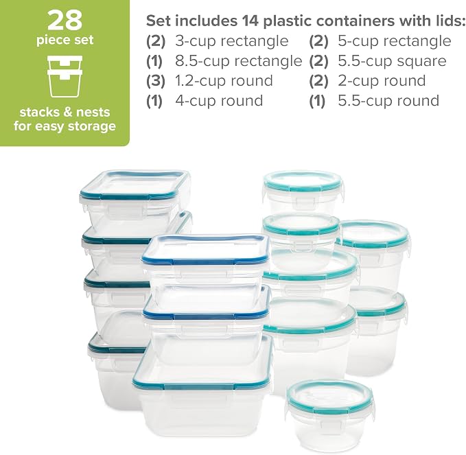Snapware Plastic Total Solutions Food Storage Set - Image 3