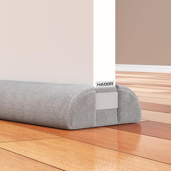 HADOR Door Draft Stopper for Bottom of Door, Adjustable 30 in, Double-Sided by HADOR