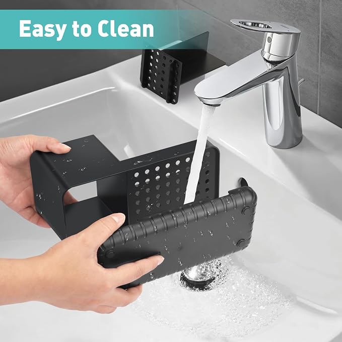 Toothbrush Holders for Bathroom Counter Organizer and Storage | Easy To Clean - Image 4